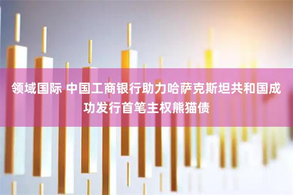 领域国际 中国工商银行助力哈萨克斯坦共和国成功发行首笔主权熊猫债